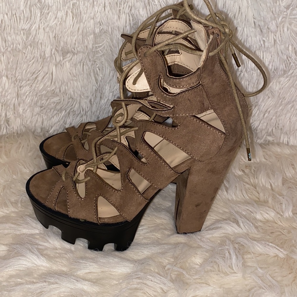 Wild Diva platforms heels
